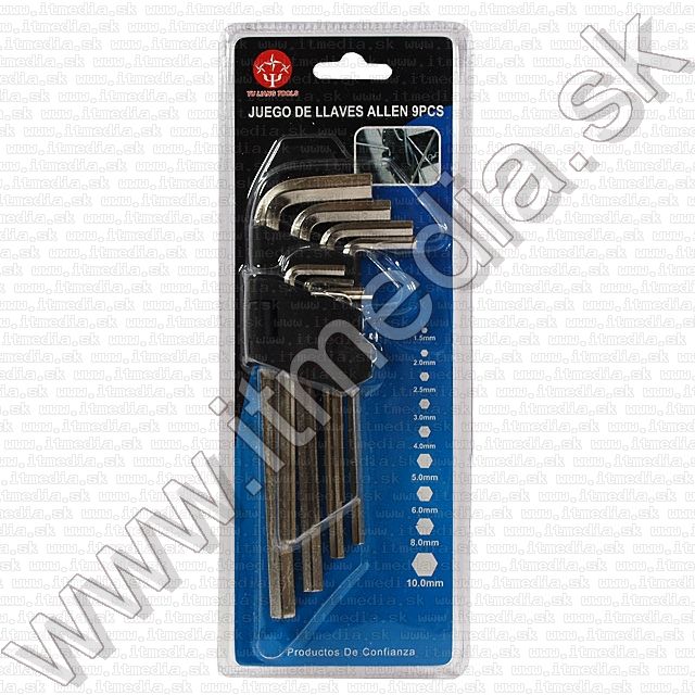 Image of Allen Wrench set 9-part HEX Yu Liang (IT8573)